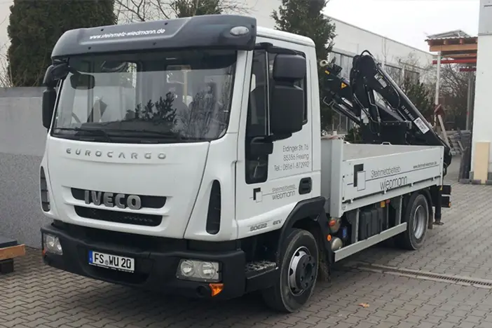 LKW der Firma Wiedmann